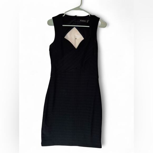 GUESS Little Black Dress – Cutout Sleeveless Bodycon Women’s Size 8 - Picture 1 of 3